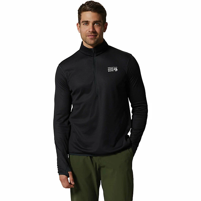 Mountain Hardwear Men's Airmesh 1/4 Zip Top 10 Mountain Hardwear Men's Airmesh 1/4 Zip Top - Image 8