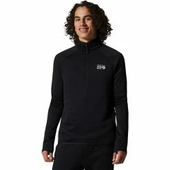 Mountain Hardwear Men's Polartec Power Stretch 1/4 Zip Jacket -Mountain Hardwear Sales 10536634x1012905 zm