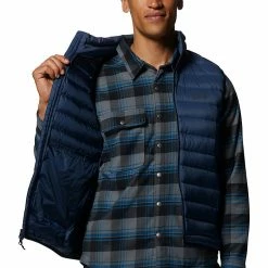 Mountain Hardwear Men's Deloro Down Vest -Mountain Hardwear Sales 10576320x1110671 vAlt4