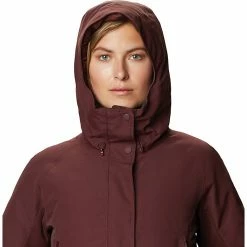 Mountain Hardwear Women's Summit Shadow GTX Down Parka -Mountain Hardwear Sales 10441186x1213845 vHood