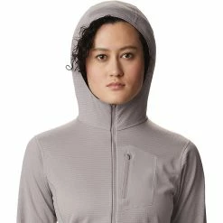 Mountain Hardwear Women's Type 2 Fun 3/4 Zip Hoody -Mountain Hardwear Sales 10476445x1087634 vHood