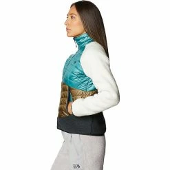 Mountain Hardwear Women's Altius Hybrid Jacket -Mountain Hardwear Sales 10502181x1213850 vSide