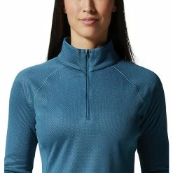 Mountain Hardwear Women's AirMesh 1/4 Zip Top -Mountain Hardwear Sales 10536542x1010960 vAlt2