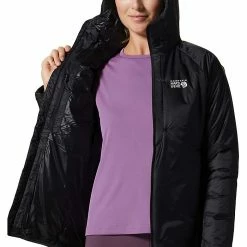 Mountain Hardwear Women's Compressor Hooded Jacket -Mountain Hardwear Sales 10536573x1012905 vAlt7