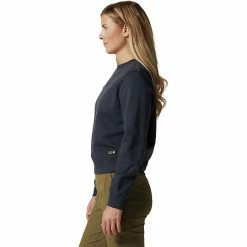 Mountain Hardwear Women's MHW Logo Label Crew Sweatshirt -Mountain Hardwear Sales 10536611x1195583 vAlt2