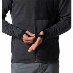 Mountain Hardwear Men's Polartec Power Grid Full Zip Hoody -Mountain Hardwear Sales 10559969x1255969 vAlt5