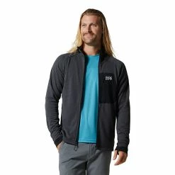 Mountain Hardwear Men's Polartec Power Grid Full Zip Hoody -Mountain Hardwear Sales 10559969x1255969 vAlt7