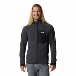 Mountain Hardwear Men's Polartec Power Grid Full Zip Hoody