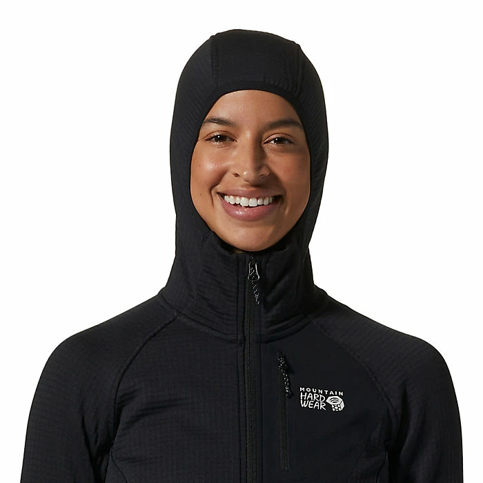 Mountain Hardwear Women's Polartec Power Grid Full Zip Hoody 9 Mountain Hardwear Women's Polartec Power Grid Full Zip Hoody - Image 7
