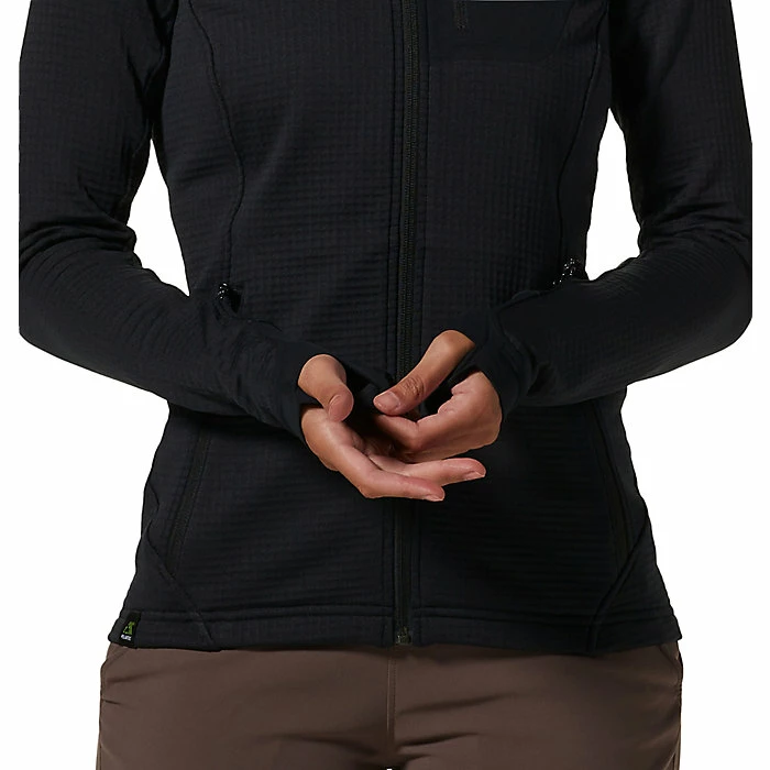 Mountain Hardwear Women's Polartec Power Grid Full Zip Hoody 6 Mountain Hardwear Women's Polartec Power Grid Full Zip Hoody - Image 4