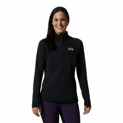 Mountain Hardwear Women's Polartec Power Grid Half Zip Jacket -Mountain Hardwear Sales 10559971x1012905 zm
