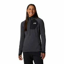 Mountain Hardwear Women's Polartec Power Grid Half Zip Jacket