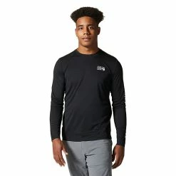 Mountain Hardwear Men's Wicked Tech LS Crew Top -Mountain Hardwear Sales 10560012x1012905 zm