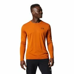 Mountain Hardwear Men's Wicked Tech LS Crew Top -Mountain Hardwear Sales 10560012x1095025 zm