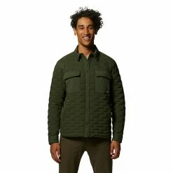 Mountain Hardwear Men's Stretchdown Light Shacket -Mountain Hardwear Sales 10576406x1037095 zm
